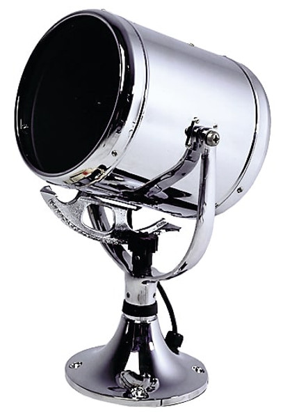 Order PERKO 0313H24CHR 8" Fig. 313 Sealed Beam Searchlight - for Wheel or Lever/Gear Control