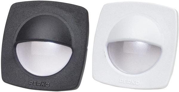 Order PERKO 1074DP2BLK Flush Mount LED Utility Light - 1074