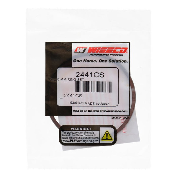 Order WISECO 2441CS Piston Ring Set, 2 Cycle, 62.00 MM Bore