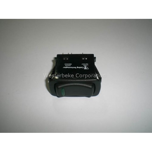 Order WESTERBEKE 53502 Switch, Rocker S/S24V Green Led