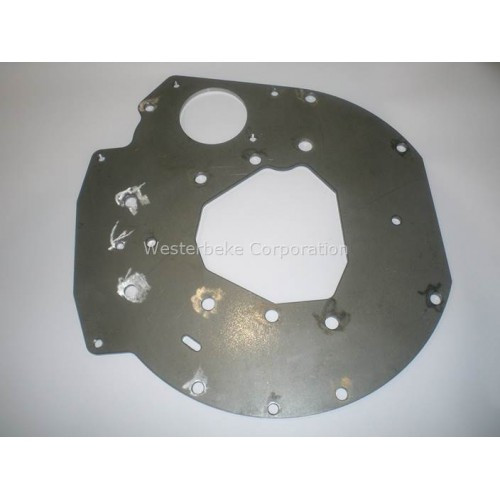 Order WESTERBEKE 43407 Plate, Back 8.0 Btda