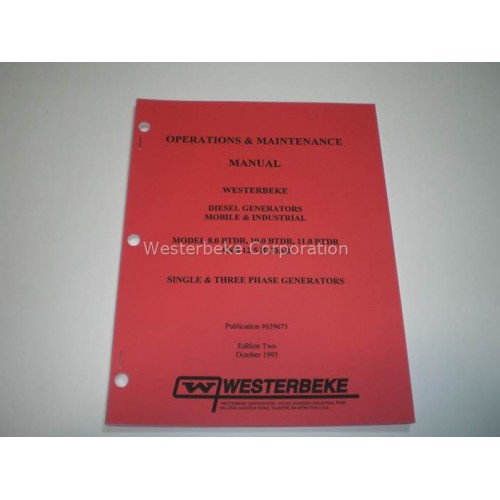 Order WESTERBEKE 39673 Manual, Operator 8.0-12.5 Btdr