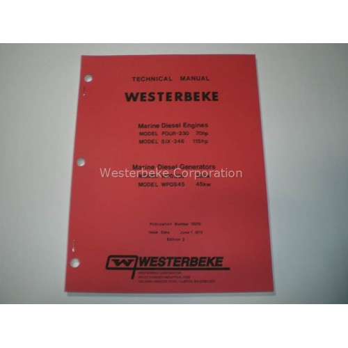 Order WESTERBEKE 13315 Manual, Tech W80-120