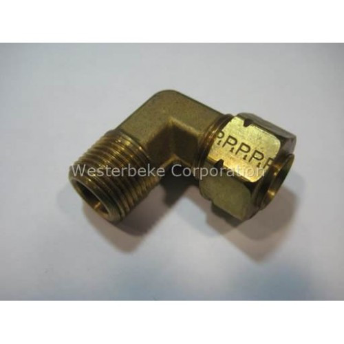 Order WESTERBEKE 13335 Elbow, Male 3/8Nptx1/2 Compresn