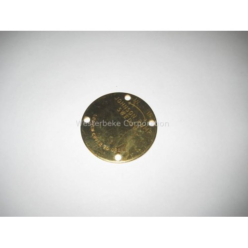 WESTERBEKE 48356 Cover, Impeller Pump 45765
