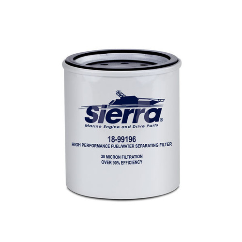 SIERRA 18-99196 Racor Fuel Filter/Water Separator 2 Micron