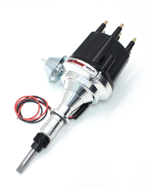 Order PERTRONIX D106710 Flame-Thrower Plug and Play Billet Distributors with Ignitor II® Module