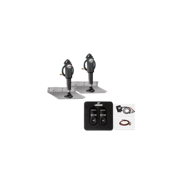 Order LENCO  TT9X36  9" x 36" Standard Trim Tab Kit w/Standard Tactile Switch Kit 12V