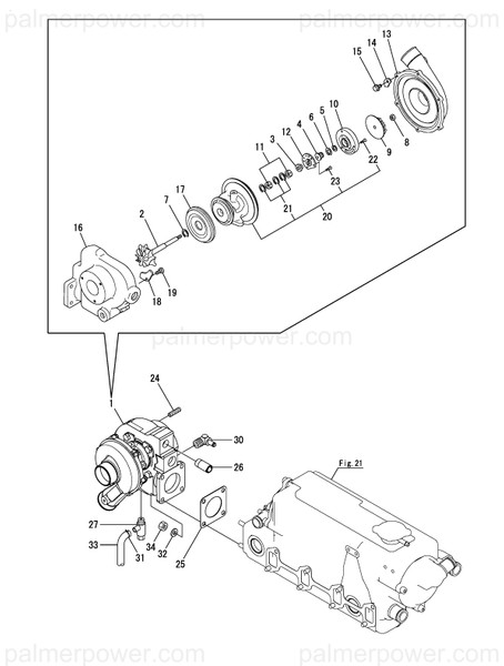 Order YANMAR XNN131579 Bush, Thrust