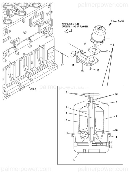Order YANMAR 42430-016510 Tube Assy, Bearing