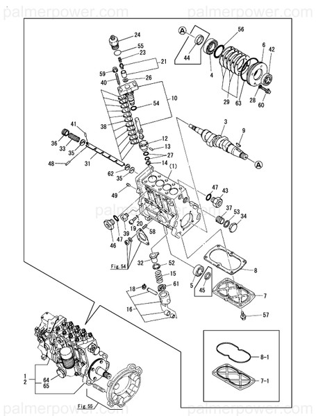 Order YANMAR 719175-51300 Pump Assy, Injection