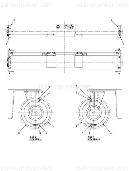 Order YANMAR 15T709-53440 Wheel Cover