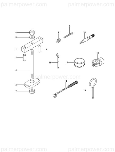 Order YANMAR 126616-92010 Tool, Liner Remover