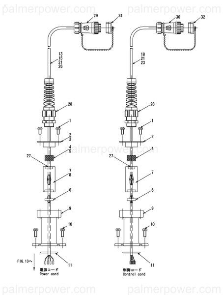 Order YANMAR 15T707-52850 Plug, Connector