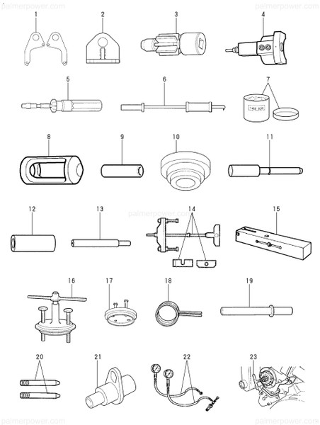Order YANMAR 165000-59540 Tool