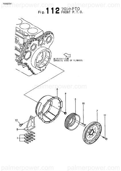 Order YANMAR 126630-21680 Foot, Mounting
