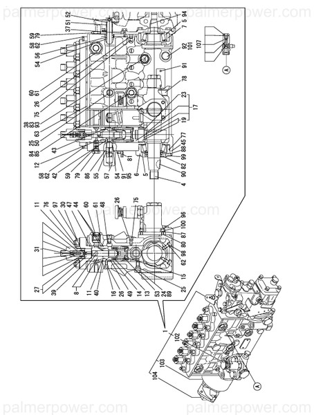 Order YANMAR 727699-51310 Pump Assy, Injection