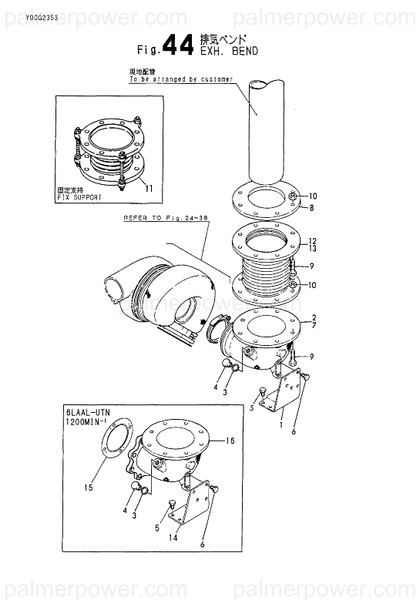 Order YANMAR 148616-18311 Support, Bend