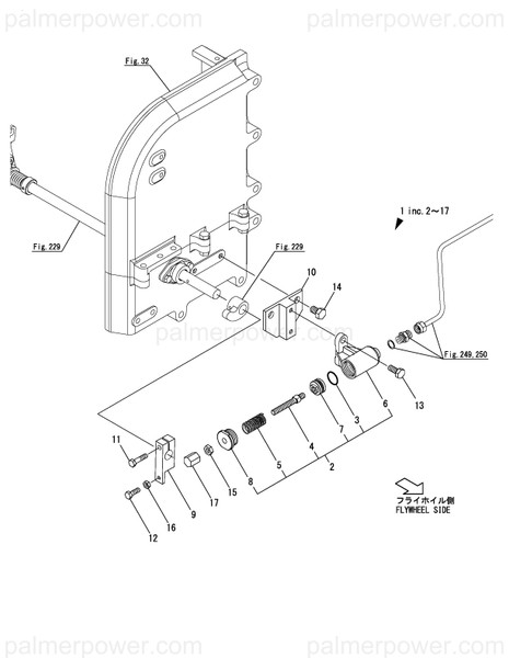 Order YANMAR 44112-000390 Cylinder, Air