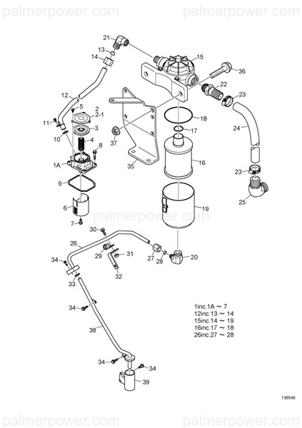 Order YANMAR 165000-50840 Pipe
