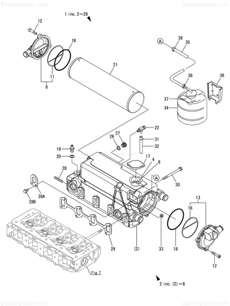 Order YANMAR 129672-44400 Core Assy, Cooler