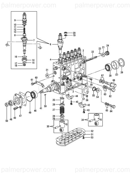 Order YANMAR X1341478920 Block, Plunger