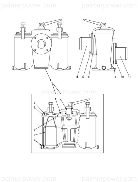 Order YANMAR 42430-015330 Element, Strainer