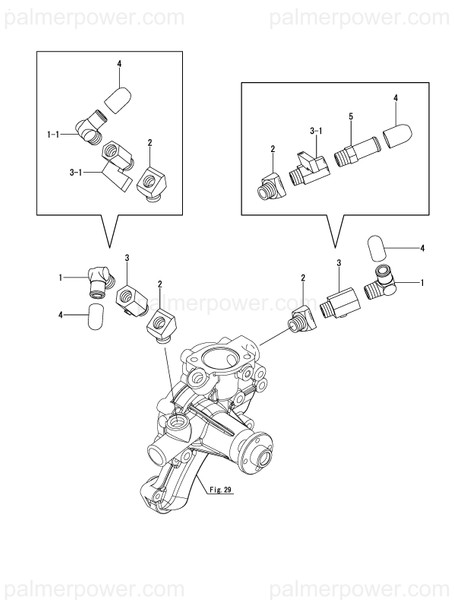 Order YANMAR 129670-49390 Cock Assy,R1/4Xrp3/8