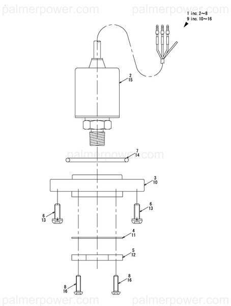 Order YANMAR 15T707-51740 Plate, Rubber