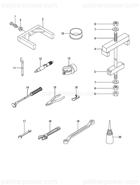 Order YANMAR 42111-000980 Gauge, Bore