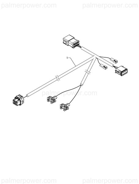 Order YANMAR 164000-21460 Harness,Wire Shift