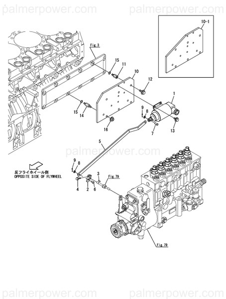 Order YANMAR 46116-000680 Solenoid, 24V