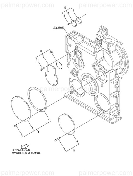 Order YANMAR 24316-000900 O-Ring, 4Dp90.0