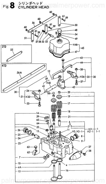 Order YANMAR 121952-11080 Seat, Intake Valve