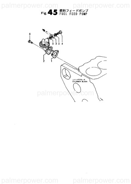 Order YANMAR 129301-52020 Pump Assy, Fuel Feed