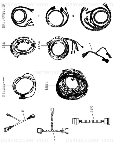 Order YANMAR 163020-77050 Harness, I/F Main
