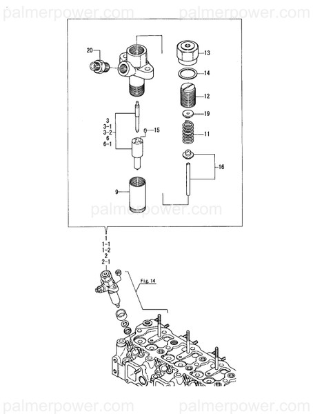 Order YANMAR 121952-53000 Valve Assy,Injection