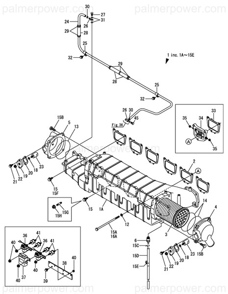Order YANMAR 126677-12110 Manifold, Intake