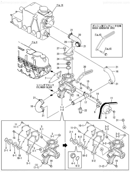 Order YANMAR 129150-42129 Plate, Pump