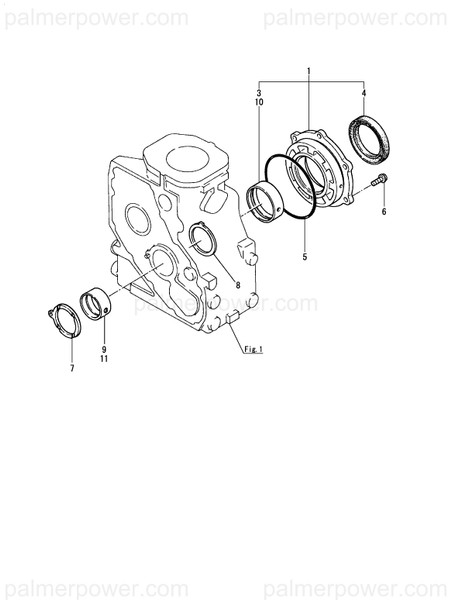Order YANMAR 728170-02500 Housing Assy, Metal
