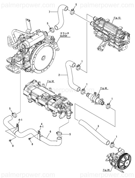 Order YANMAR 120672-49220 Hose, Fo Cooler In