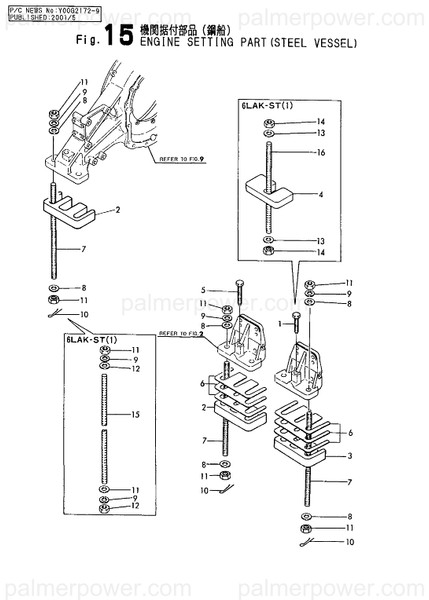 Order YANMAR 42212-500381 Shim