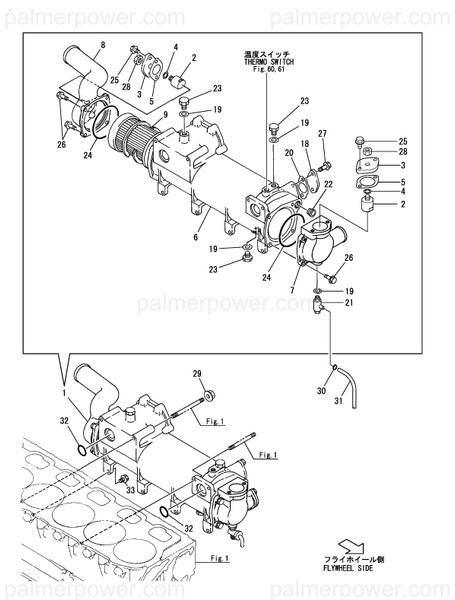 Order YANMAR 27200-400400 Zinc, Nut40X40