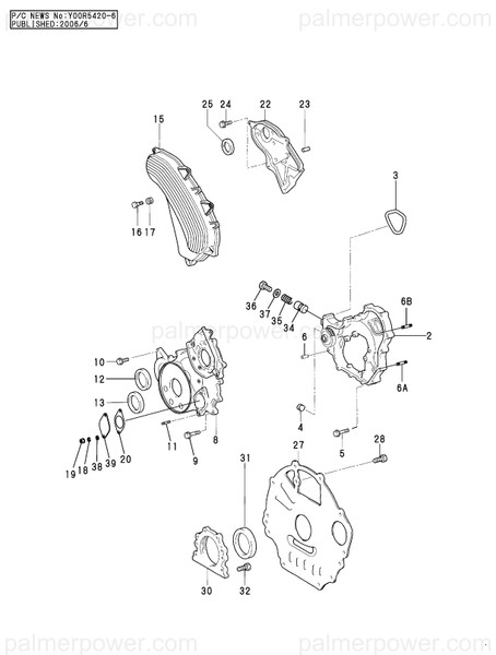 Order YANMAR 119771-90130 Bolt, Flange