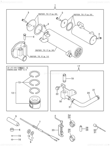 Order YANMAR 119775-11340 Seal, Valve Stem
