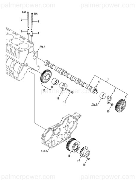 Order YANMAR 119578-14400 Rod, Push
