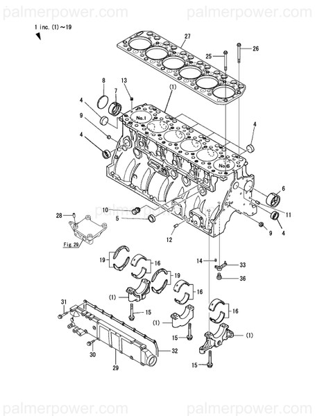 Order YANMAR 119578-01210 Bolt, Cylinder Head