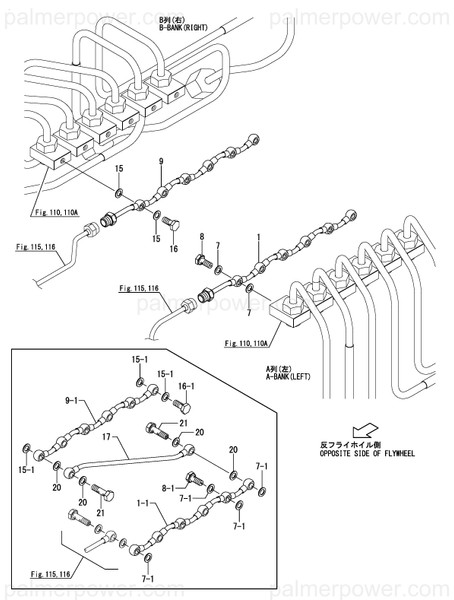 Order YANMAR 119578-39770 Bolt, Pipe Joint
