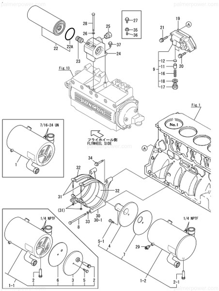 Order YANMAR 119593-34020 Gasket, Valve
