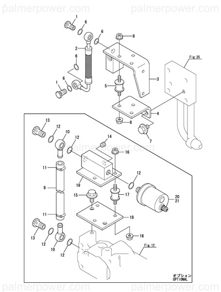 Order YANMAR 119175-91070 Plate, Boost Sender